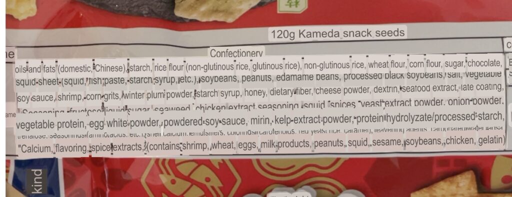 Ingredients 